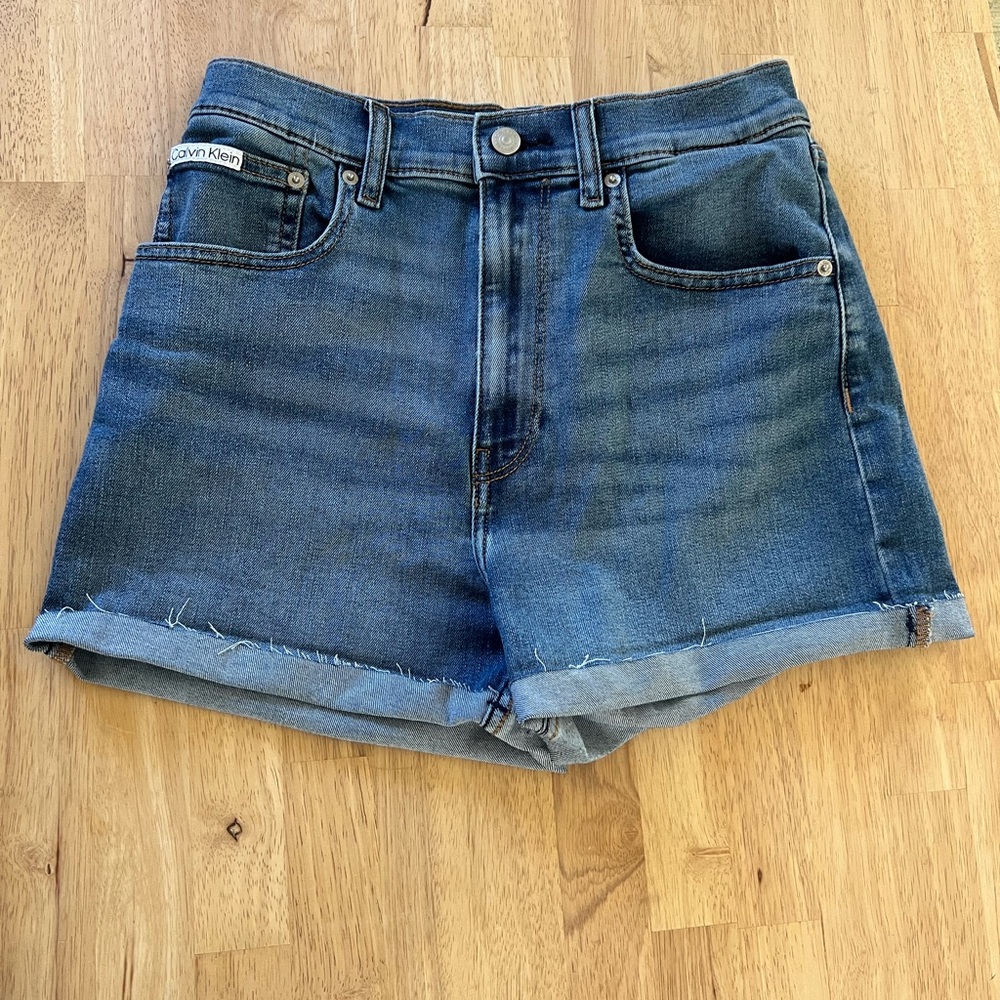 Calvin Klein Blue Jean Shorts